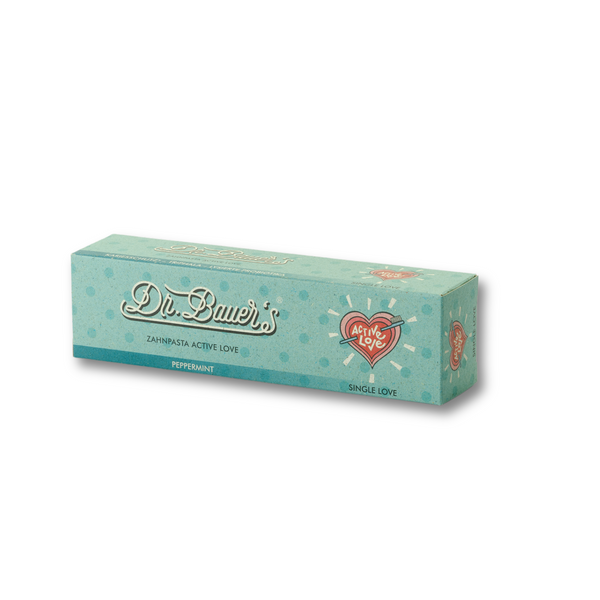 Dr. Bauer's Zahnpasta Active Love Single Love 90ml 3er Pack
