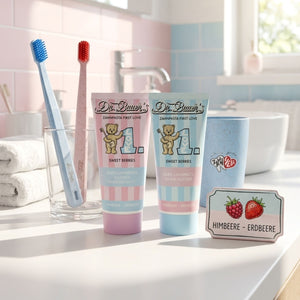 Dr. Bauer's Zahnpasta First Love Sweet Berries SET