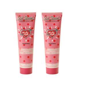 Dr. Bauer's Zahnpasta Active Love Redberries 90ml 2er Pack