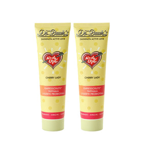 Dr. Bauer's Zahnpasta Active Love Cherry Lady 90ml 2er Pack