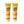 Zwei Dr. Bauer's Zahnpasta Mineral Love Caribic Dream 90ml Tuben mit einem Herz- und Ankerdesign, angereichert mit Meeresmineralien-ideal für empfindliche Zähne. 2er Pack.