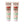 Dr. Bauer's Zahnpasta Mineral Love Hot Love 90ml 2er Pack: Zwei Tuben mit rosa geometrischem Design und Herz-Tattoo - perfekt für ein sinnliches Zahnputzerlebnis.