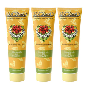 Dr. Bauer's Homöopathie Zahnpasta Romantic Dreamer 90ml, 3er Pack