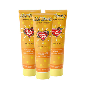 Dr. Bauer's Zahnpasta Active Love Exotic Love 90ml 3er Pack
