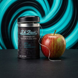 <transcy>Dr. Bauer's Apple Flavour Dental Floss 100m</transcy>