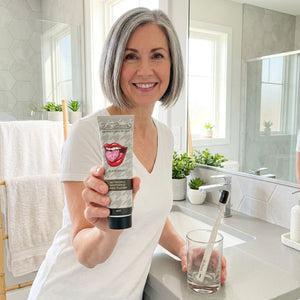 Dr. Bauer's Zahnpasta Smile of Love Black Night 90ml, 3er Pack