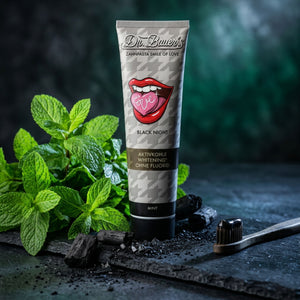 Dr. Bauer's Zahnpasta Smile of Love Black Night 90ml, 3er Pack