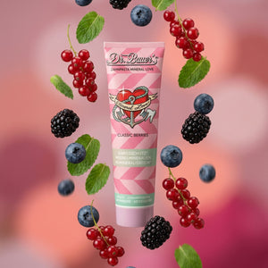 Dr. Bauer's Zahnpasta Mineral Love Classic Berries 90ml 3er Pack