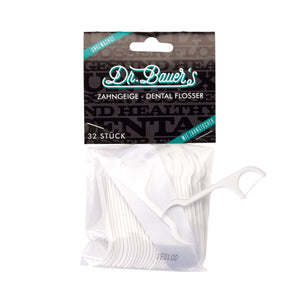 Dr. Bauers Dental Flosser 32 Stück BEUTEL