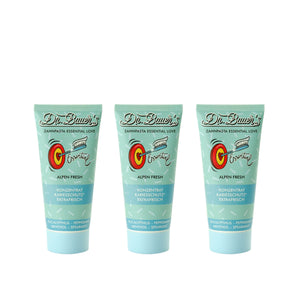 Dr. Bauer's Zahnpasta Essential Love Alpen Fresh 50ml 3er Pack