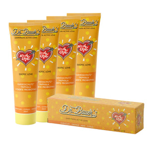 Dr. Bauer's Zahnpasta Active Love Exotic Love 90ml 4er Pack