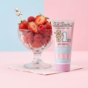 Dr. Bauer's Zahnpasta First Love Sweet Berries 50ml, 2er Pack