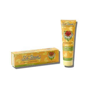 Dr. Bauer's Homöopathie Zahnpasta Romantic Dreamer 90ml ist eine vegane Zahnpasta in einer Tube mit Rosendesign, die mit ihrer homöopathischen Formel eine sanfte, romantische Note bietet.