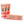Eine Schachtel Dr. Bauer's Zahnpasta Lovely Friends Teddy 90ml (3er Pack), Erdbeer-Minze-Geschmack in rosa Verpackung, mit Helvetica Neue für einen frischen, verspielten Look.