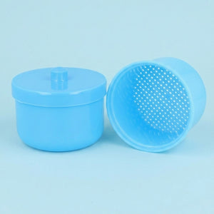 Dr. Bauer´s Reinigungsbad-Dose hellblau