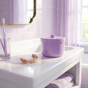 Dr. Bauer´s Reinigungsbad-Dose flieder / lila