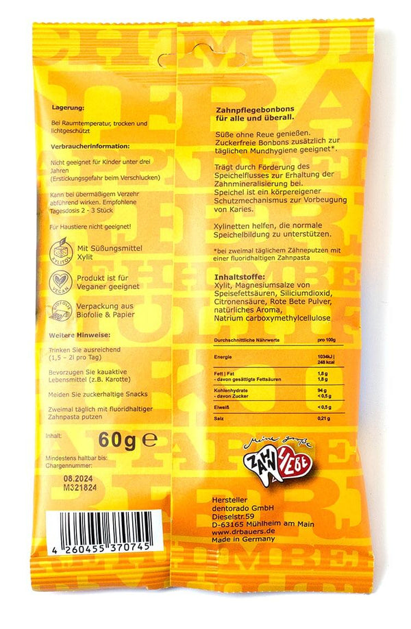 Dr. Bauer's Xylinetten Multi Fruit 60g