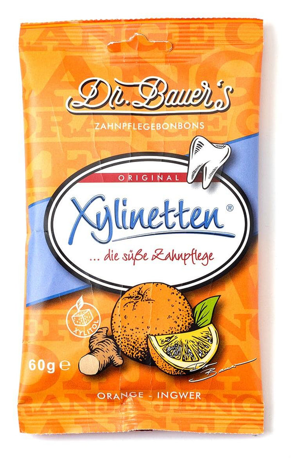 Dr. Bauer's Xylinetten Orange-Ingwer 60g