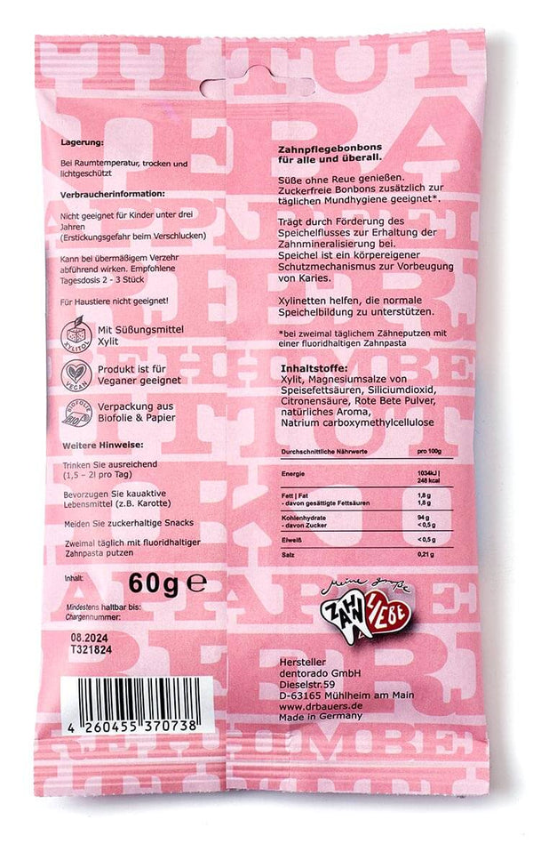 Dr. Bauer's Xylinetten Tutti Frutti 60g