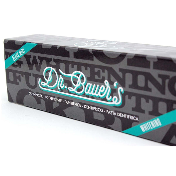 Dr. Bauer's Black Mint Whitening schwarze Zahnpasta 75ml - Dr. Bauer's