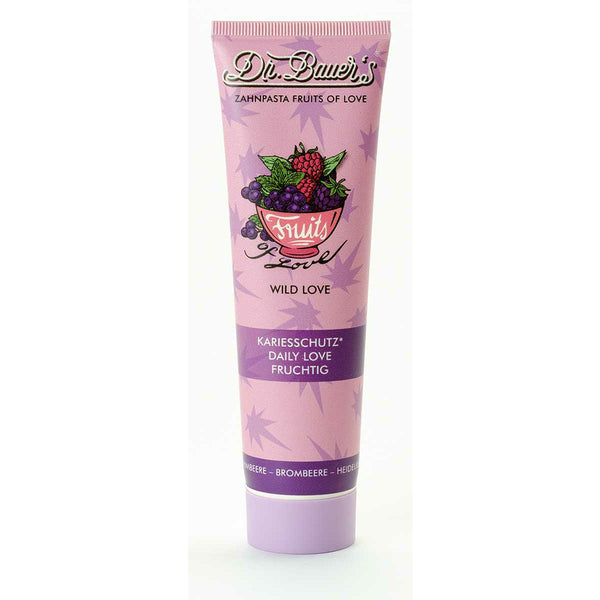 Dr. Bauer's Zahnpasta Fruits of Love Probier-Set (5x 90ml)