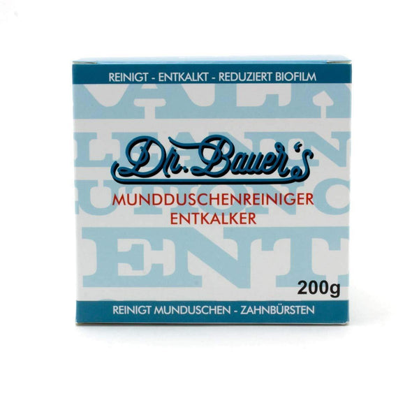 Dr. Bauer's Mundduschenreiniger Entkalker 200g - Dr. Bauer's